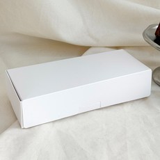 베스트팩 베이커리 포장 내추럴 접이식 박스 22호, 화이트, 20개 화이트, 20개