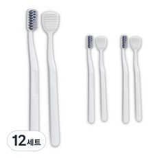 Edge Pro刮舌器 舌苔清潔器 + 牙刷組 白色, 12套