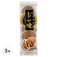 히요시 도라야키 정통팥맛 빵 5p, 300g, 3개