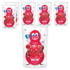 LUKT 킨디 얼려먹는 젤리 10p, 200g, 6개, 사과