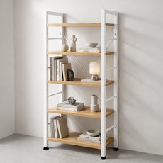 코멧 5단 책장, 화이트