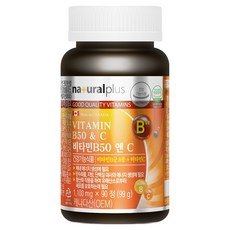 내츄럴플러스 비타민B50 앤 C, 90정, 1개
