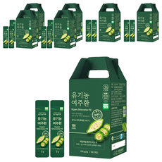 유기농마루 정품 유기농 여주환 100p, 200g, 7개