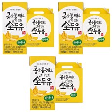 한미사이언스 콩을 통째로 갈아만든 전 두유 바나나, 190ml, 48개