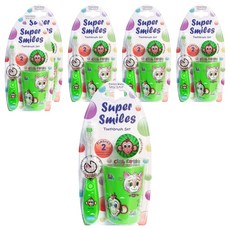 Vibright Green Monkey LED牙刷+漱口杯+支架套組, 6組