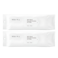 생활공작소 정전기 청소포 60매, 2개