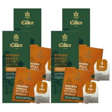 아일레스티 루이보스바닐라 차, 4개, 100개, 25개입