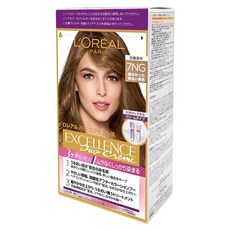 L'OREAL PARiS 巴黎萊雅 台灣公司貨 優媚霜三重護髮雙管染髮霜, 7NG淺亞麻棕, 1組