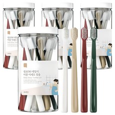 Swimpyo365 日常雙倍細毛牙刷, 4盒, 20支