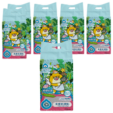 臭味滾 ODOUT 極細顆粒抗臭豆腐貓砂 1.5mm, 原味, 2.8kg, 6袋