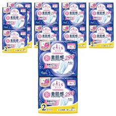 elleair 艾黎艾爾 elis 愛麗思 日本原裝進口 素肌感超薄衛生棉 無翼型, 6組, 20片, 夜用型(29cm)