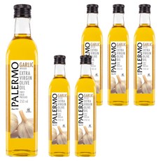 팔레르모 갈릭향 엑스트라 버진 올리브오일, 6개, 250ml