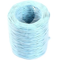 마다꾸미 컬러종이철사, 1개, 02 종이 등나무 하늘색