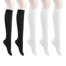 BASE ALPHA ESSENTIALS 女款基本款及膝襪 5雙