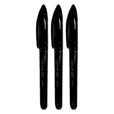 Uni 三菱 ball AIR UBA-188-05鋼珠筆 黑, 3入