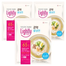 라이틀리 곤약 물냉면 2인분, 880g, 3개
