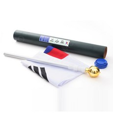 MEO 高級太極旗國旗桿組, 混合色, 1套