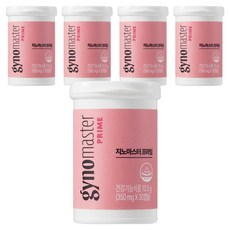 마스터바이옴 지노 마스터 프라임 유산균, 30정, 5개