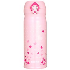 써모스 미디엄 텀블러 JNL-403K, 핑크하트, 400ml, 1개