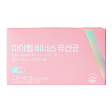 iheal 蔓越莓益生菌膠囊, 30顆, 1盒