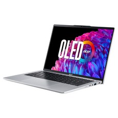 acer 宏碁 Swift Go 14吋筆記型電腦 (Ultra 5, 16GB, 512GB SSD, OLED螢幕) 銀色, Windows 11, SFG14-73-50MV