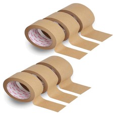 마다꾸미 크래프트 종이테이프 12mm, 갈색, 6개