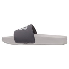 New Balance 男女款 Klutch X NB 200 Slide D楦拖鞋 SUF200C1, 灰白色, 30cm
