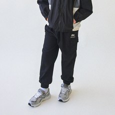 WALTONKIDS 兒童側邊工裝束口褲