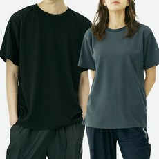 테라우드 시티쿨 드라이 남녀공용 라운드 반팔티 2매입