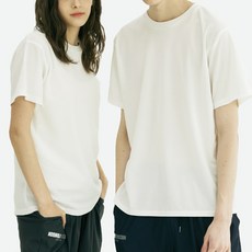 테라우드 시티쿨 드라이 남녀공용 라운드 반팔티 2매입