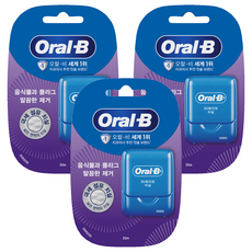Oral-B 歐樂B Glide 3D 白色牙線, 35m, 1入, 3個
