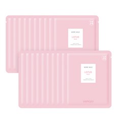 swanicoco 溫和蓮花面膜, 20片, 1盒