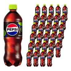 펩시 제로 슈거 라임향, 500ml, 36개