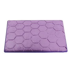 Cotton Field 棉花田傢飾 威力超細纖維吸水防滑踏墊-藕紫色, 40 x 60cm
