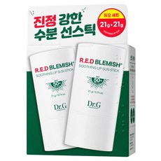 닥터지 레드 블레미쉬 수딩 업 선스틱 듀오 세트 SPF50+ PA++++, 42g, 1개