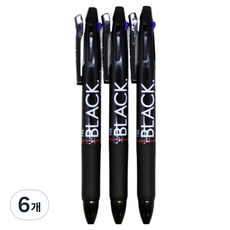 Wepfeel The 4+1 多色多功能筆 0.7mm, 黑色, 6個
