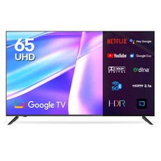 이노스 4K UHD LED 제로 베젤 스마트 TV, 164cm(65인치), S6501KU, 무타공 벽걸이형(추가비용발생), 방문설치
