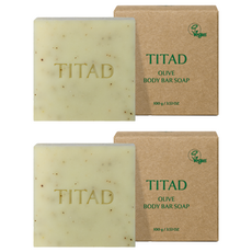 TITAD 橄欖沐浴皂, 100g, 2個