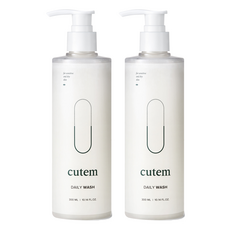 Qtem Daily Wash 潔面泡沫, 300ml, 2個