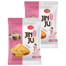 Richy 富裕米果 玫瑰鹽風味, 134.4g, 2袋