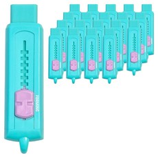 泡沫滑動橡皮擦, 藍色, 20個