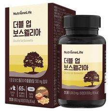 Nutrione Double Up 乳香萃取粉末 30.009g, 30錠, 1個