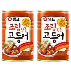 Sempio 膳府 辣燉鯖魚罐頭, 400g, 2罐