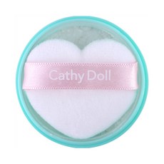 Cathy Doll 凱蒂娃娃 零油光蜜粉 控油定妝 獨家心型粉撲 輕巧好攜帶, 4.5g, 1個