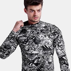 아르메데스 남성용 터틀넥 테크핏 긴팔 축구 야구 등산 라이딩 트래킹 베이스레이어 언더레이어 상의 AR-151