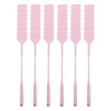 Timo 多功能加長縫隙除塵刷 粉色 6入 輕鬆清潔縫隙灰塵