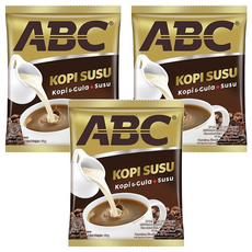 KOPI ABC SUSU 三合一咖啡, 30g, 10包, 3袋
