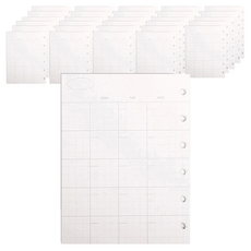 lucalab 迷你月計畫手帳補充內頁 2款, 8套