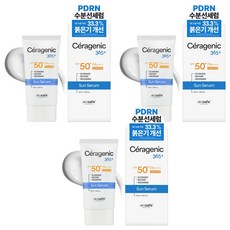 아토세이프 세라제닉 365+ 카밍 선 세럼 SPF50+ PA++++, 3개, 50ml