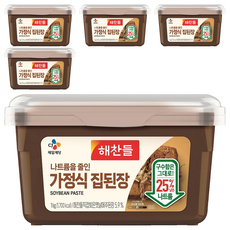 CJ Haechandle 好餐得 減鈉家常大醬, 1kg, 5個